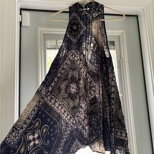 FREE PEOPLE Paisley Flowy Tank